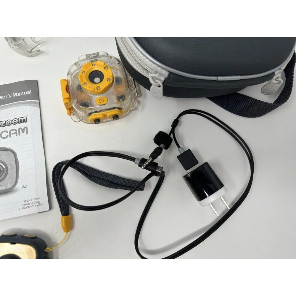 VTech Kidizoom Action Cam, Yellow 80-170700 Camera